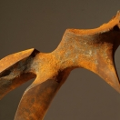 "Dynamic Figure", cast iron, 2011, 57cm