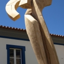 "Ve větru", jasan, 2012, 270cm